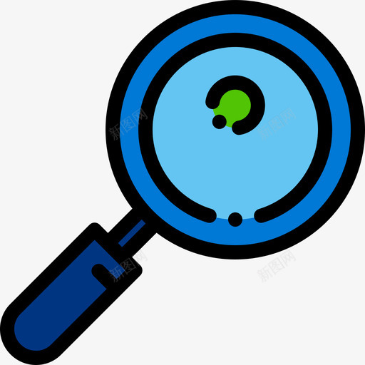 放大镜研究科学4线性颜色图标svg_新图网 https://ixintu.com 放大镜 研究科学4 线性颜色