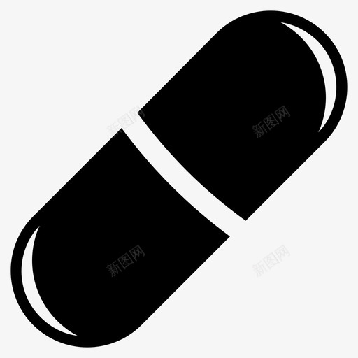 胶囊药物颗粒图标svg_新图网 https://ixintu.com 毒药符号固体图标 胶囊 药丸 药片 药物 颗粒