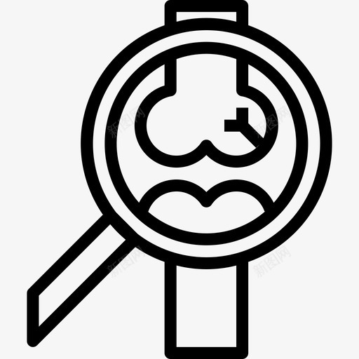 X光健康26线性图标svg_新图网 https://ixintu.com X光 健康26 线性