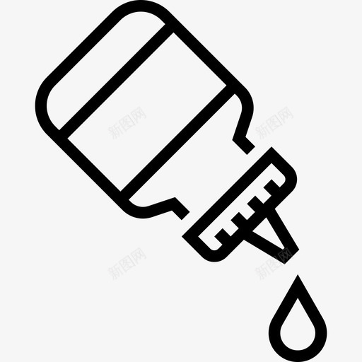 眼药水验光元件2线性图标svg_新图网 https://ixintu.com 眼药水 线性 验光元件2