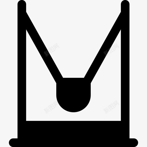 蹦极游乐场15已填充图标svg_新图网 https://ixintu.com 已填充 游乐场15 蹦极
