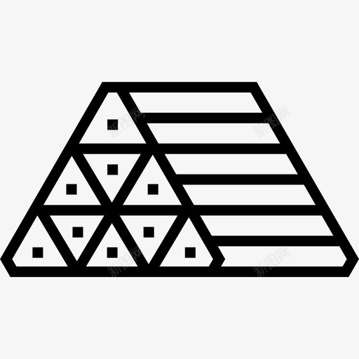 枕头泰国11线性图标svg_新图网 https://ixintu.com 枕头 泰国11 线性