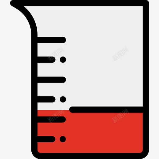 烧杯科学研究4线性颜色图标svg_新图网 https://ixintu.com 烧杯 科学研究4 线性颜色