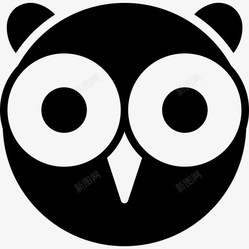 猫头鹰睡觉4加油图标svg_新图网 https://ixintu.com 加油 猫头鹰 睡觉4