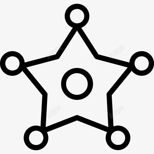 德克萨斯州治安官4岁直系图标svg_新图网 https://ixintu.com 4岁 德克萨斯州治安官 直系
