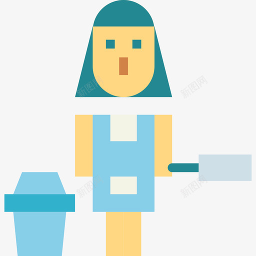 女佣清洁24公寓图标svg_新图网 https://ixintu.com 公寓 女佣 清洁24