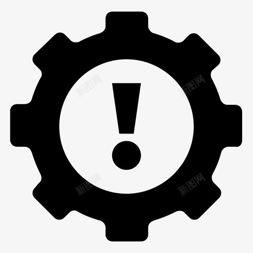 变速箱警告警告感叹号图标svg_新图网 https://ixintu.com 动力传动系统警告 变速箱警告 感叹号 警告 软件开发实心图标