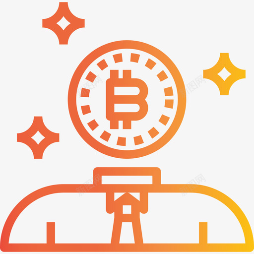 用户比特币27梯度图标svg_新图网 https://ixintu.com 梯度 比特币27 用户