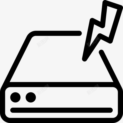 硬盘驱动器台式计算机2台线性图标svg_新图网 https://ixintu.com 台式计算机2台 硬盘驱动器 线性