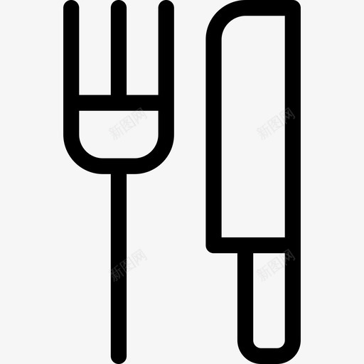 餐具103号酒店lineal图标svg_新图网 https://ixintu.com 103号酒店 lineal 餐具