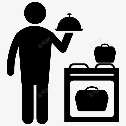 烘焙食物食物公鸡厨房用具图标svg_新图网 https://ixintu.com 厨房用具 烘焙食物 烹饪元素雕文图标 蒸煮食物 食物公鸡