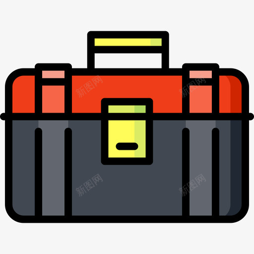 工具箱管道工工具和元件2线颜色图标svg_新图网 https://ixintu.com 工具箱 管道工工具和元件2 线颜色