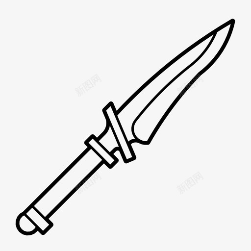 剑战斗杀戮图标svg_新图网 https://ixintu.com 刀 利器 剑 战斗 杀戮 武器