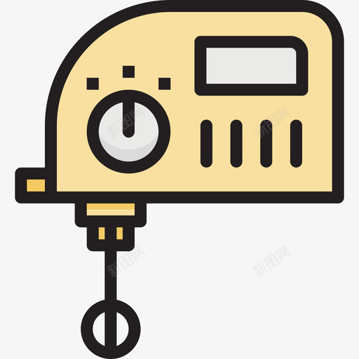 混音器home6线性颜色图标svg_新图网 https://ixintu.com home6 混音器 线性颜色