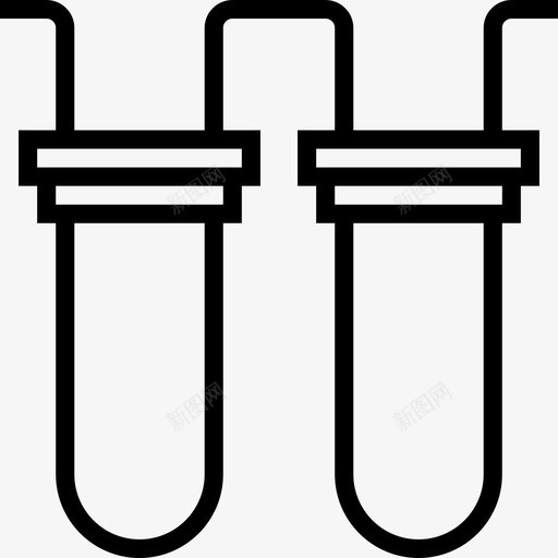 过滤器管道工工具5线性图标svg_新图网 https://ixintu.com 管道工工具5 线性 过滤器