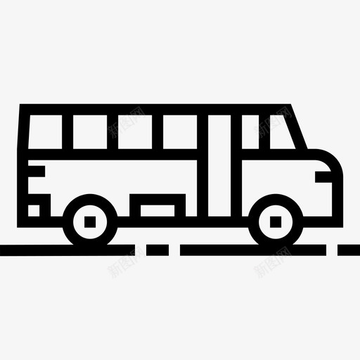 公交48路直达图标svg_新图网 https://ixintu.com 48路 公交 直达