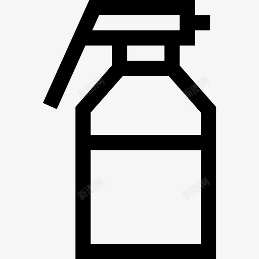 喷雾器园艺36线性图标svg_新图网 https://ixintu.com 喷雾器 园艺36 线性