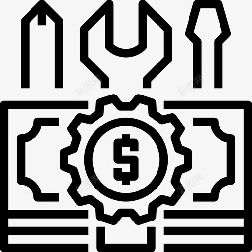 会计商业和金融59线性图标svg_新图网 https://ixintu.com 会计 商业和金融59 线性