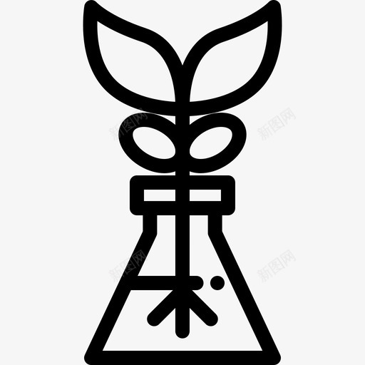 植物农业32线性图标svg_新图网 https://ixintu.com 农业32 植物 线性