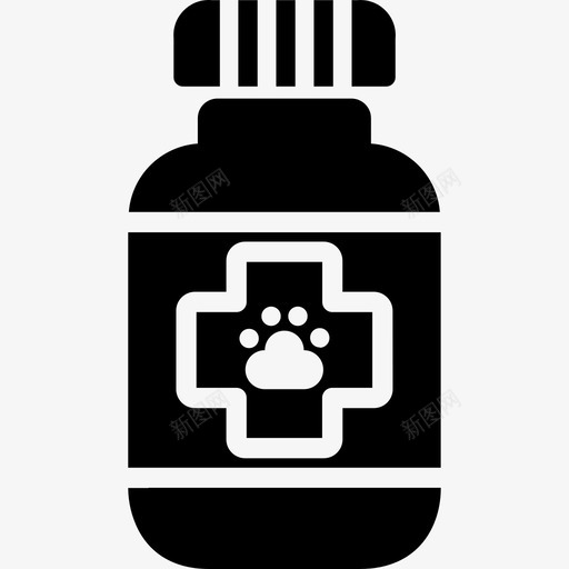 毒品兽医补药图标svg_新图网 https://ixintu.com 兽医 毒品 补药