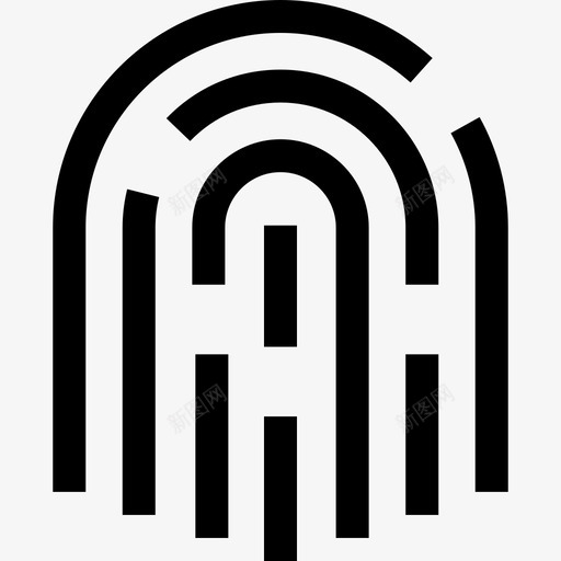 指纹特勤3号已填充图标svg_新图网 https://ixintu.com 已填充 指纹 特勤3号