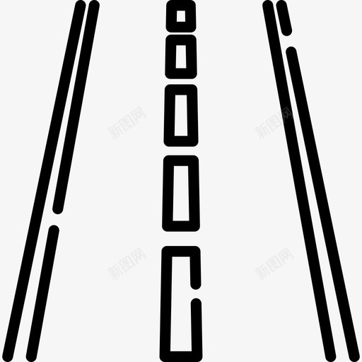 公路公路自行车比赛2直线型图标svg_新图网 https://ixintu.com 公路 公路自行车比赛2 直线型