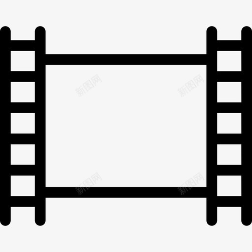 底片电影院25线性图标svg_新图网 https://ixintu.com 底片 电影院25 线性