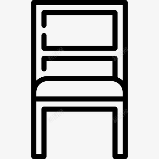 舒适家居用品17直线型图标svg_新图网 https://ixintu.com 家居用品17 直线型 舒适