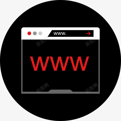 浏览器开发web4平面图标svg_新图网 https://ixintu.com 平面 开发web4 浏览器