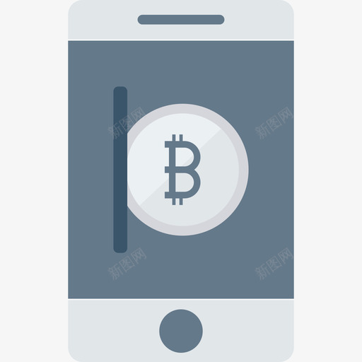 比特币比特币区块链加密货币扁平图标svg_新图网 https://ixintu.com 扁平 比特币 比特币区块链加密货币