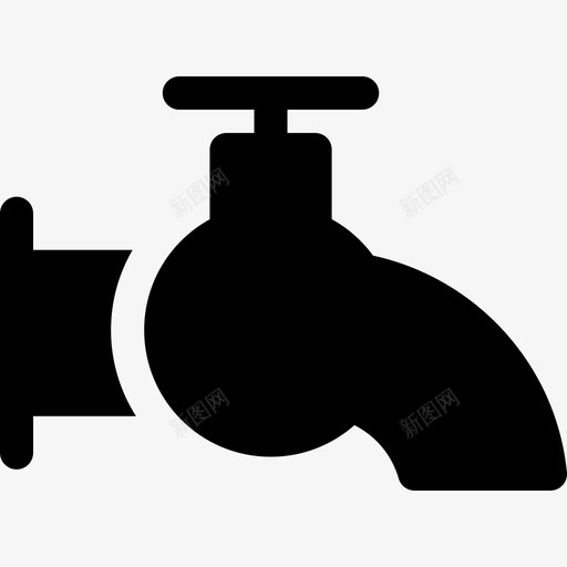 水龙头能源与环境3充满图标svg_新图网 https://ixintu.com 充满 水龙头 能源与环境3