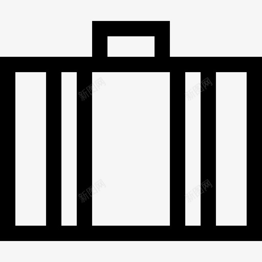 手提箱94号酒店直线型图标svg_新图网 https://ixintu.com 94号酒店 手提箱 直线型