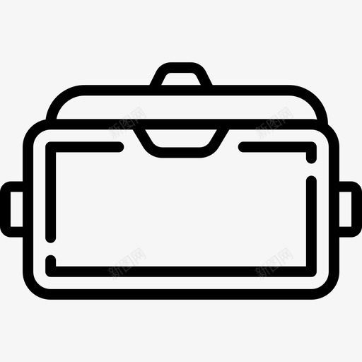 Vr眼镜未来技术15线性图标svg_新图网 https://ixintu.com Vr眼镜 未来技术15 线性