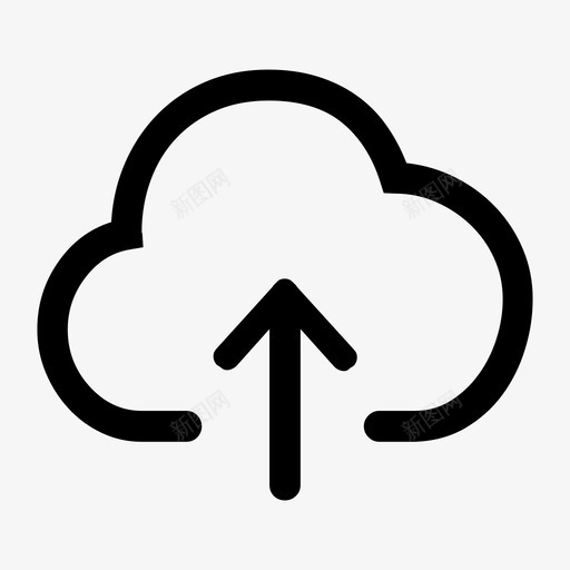 icon-上传svg_新图网 https://ixintu.com icon-上传