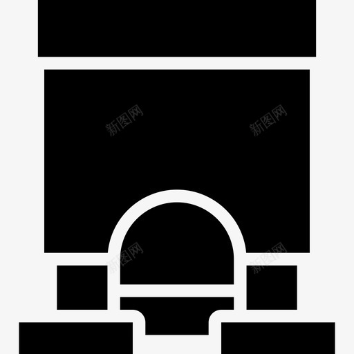 跳线pc组件填充图标svg_新图网 https://ixintu.com pc组件 填充 跳线