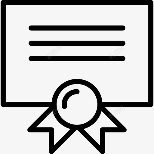 文凭商务和办公室18直系图标svg_新图网 https://ixintu.com 商务和办公室18 文凭 直系