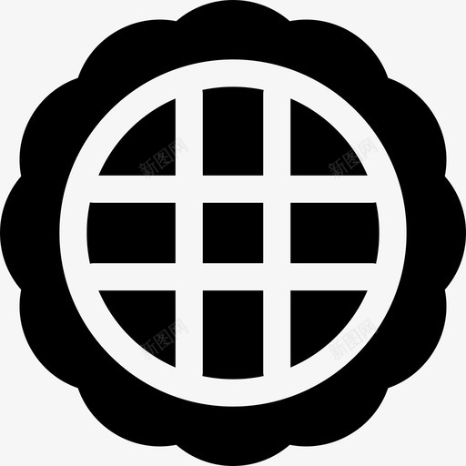 向日葵农业12填充图标svg_新图网 https://ixintu.com 农业12 向日葵 填充