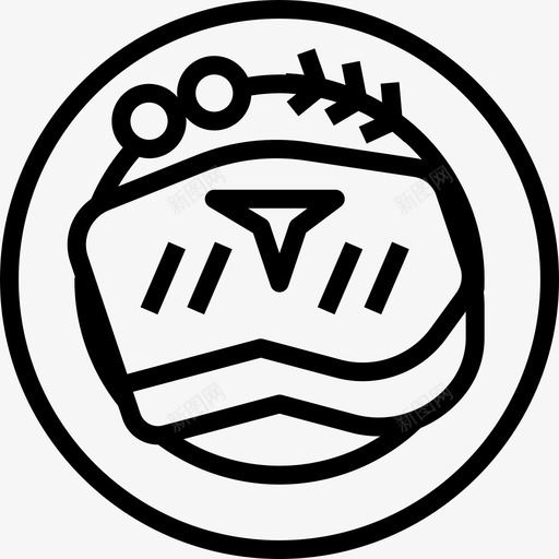 牛排93号食物直系图标svg_新图网 https://ixintu.com 93号食物 牛排 直系