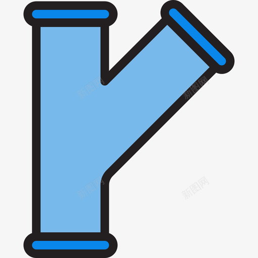 管道管道工工具3线颜色图标svg_新图网 https://ixintu.com 管道 管道工工具3 线颜色