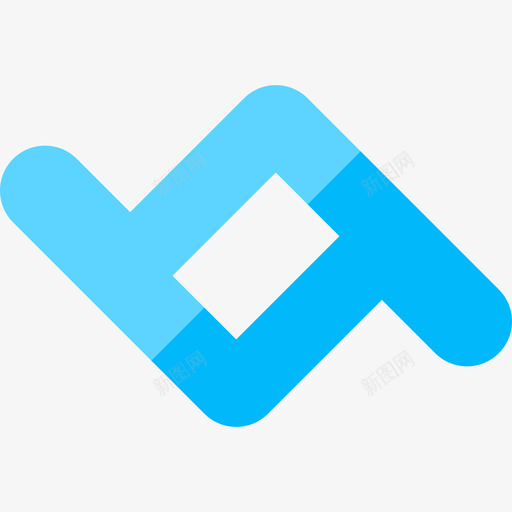 Bluelock云存储徽标扁平图标svg_新图网 https://ixintu.com Bluelock 云存储徽标 扁平