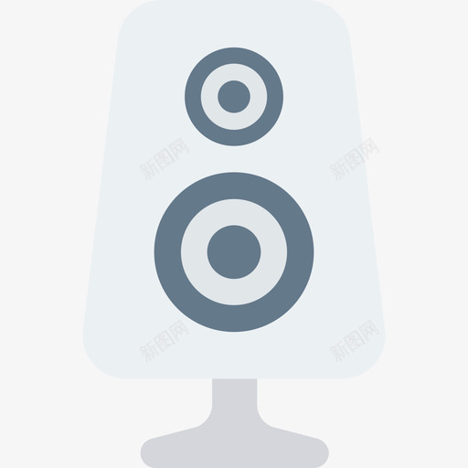 扬声器音乐音频和视频扁平图标svg_新图网 https://ixintu.com 扁平 扬声器 音乐音频和视频