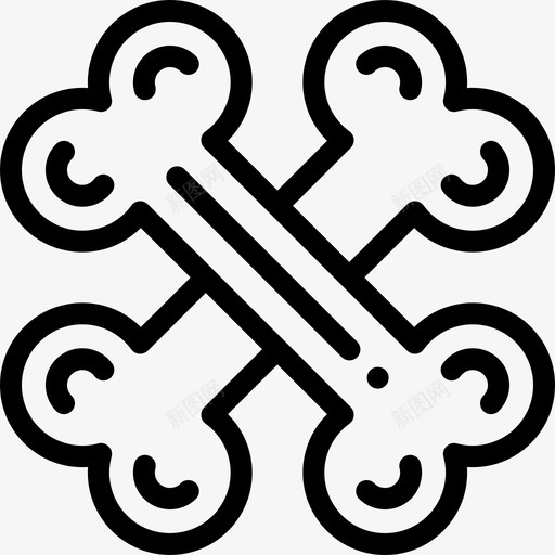 Bones宠物店28lineal图标svg_新图网 https://ixintu.com Bones lineal 宠物店28