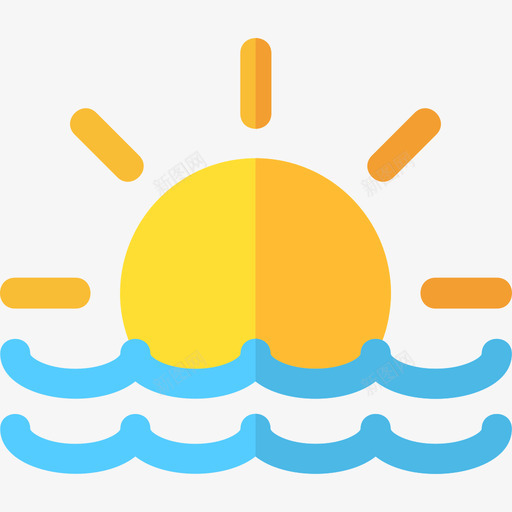 太阳号水手5号平的图标svg_新图网 https://ixintu.com 太阳号 平的 水手5号