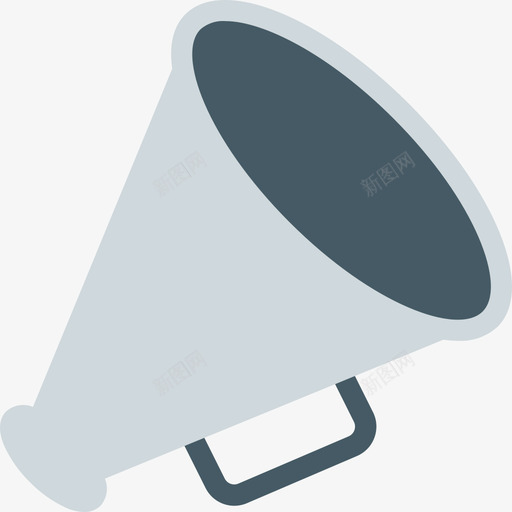 扬声器工具和器具2扁平图标svg_新图网 https://ixintu.com 工具和器具2 扁平 扬声器