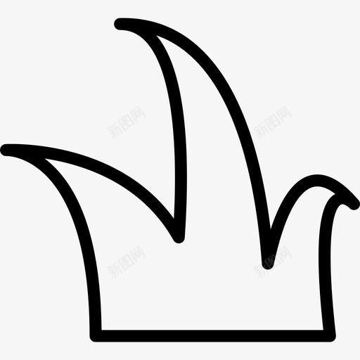 小枝发育22线形图标svg_新图网 https://ixintu.com 发育22 小枝 线形