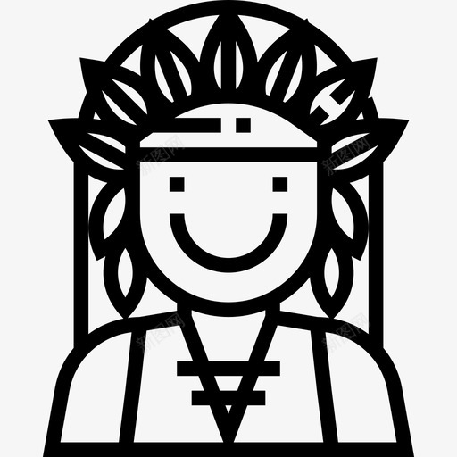 驴子美国元素直系图标svg_新图网 https://ixintu.com 直系 美国元素 驴子