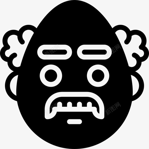 教授表情7充满图标svg_新图网 https://ixintu.com 充满 教授 表情7
