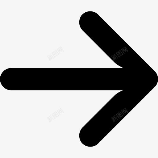 箭头粗体紫色线形图标svg_新图网 https://ixintu.com 箭头 粗体紫色 线形