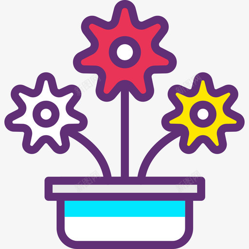 花生态106附魔图标svg_新图网 https://ixintu.com 生态106 花 附魔