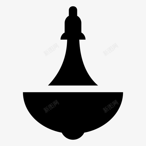 枝形吊灯照明灯具光泽度图标svg_新图网 https://ixintu.com 光泽度 枝形吊灯 灯具灯固体图标 照明灯具 顶灯